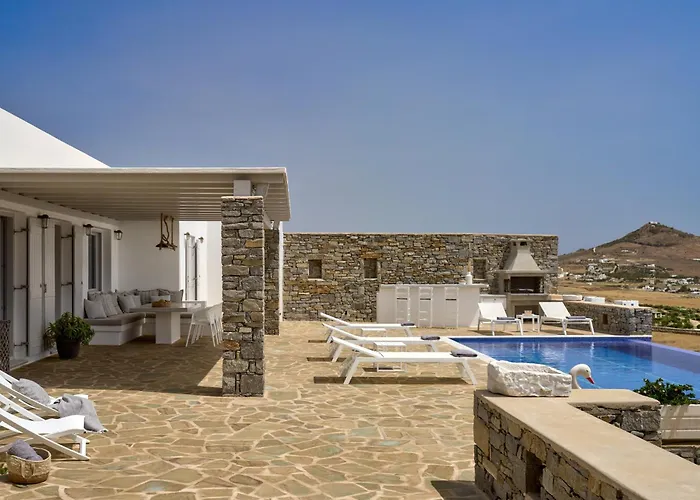 Truedream Villa, A Mythical Seaview Escape, By Thinkvilla Chrisi Akti (Paros)